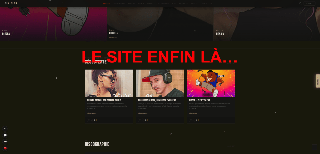 FGVision : le site enfin là 🔥🔥🔥